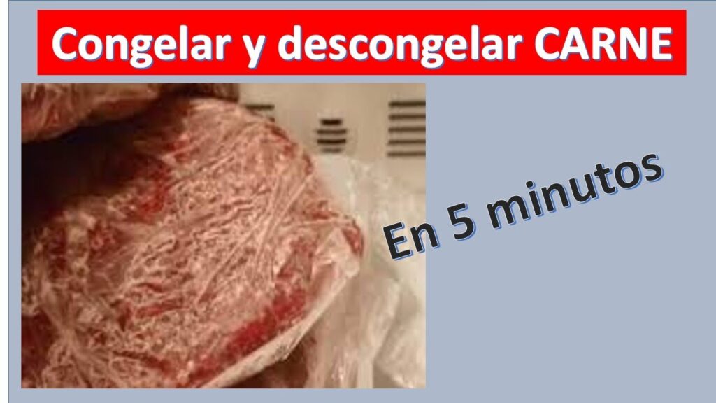 Descongelar Carne Rápido y Fácilmente Trucos y Consejos