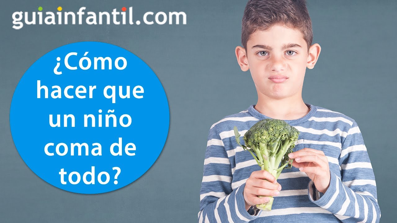 Trucos para que los niños coman fruta y verdura