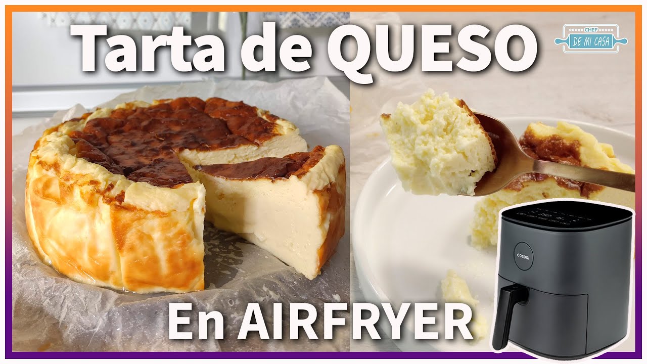 Tarta De Queso Sencilla Y F Cil En Freidora De Aire