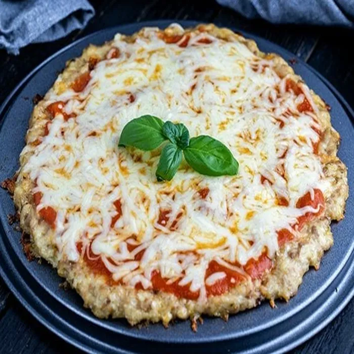 Masa de pizza de pollo sin carbohidratos