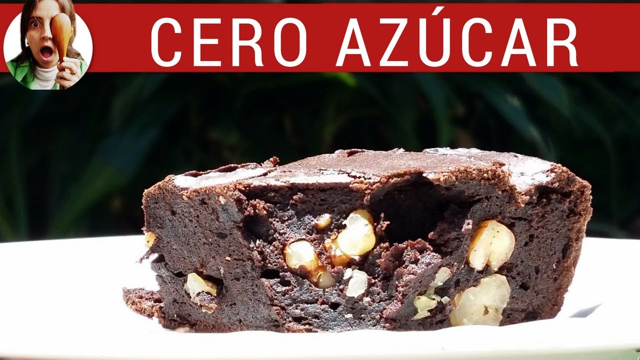 Receta Fácil De Brownie Sin Azúcar Deliciosa Y Saludable