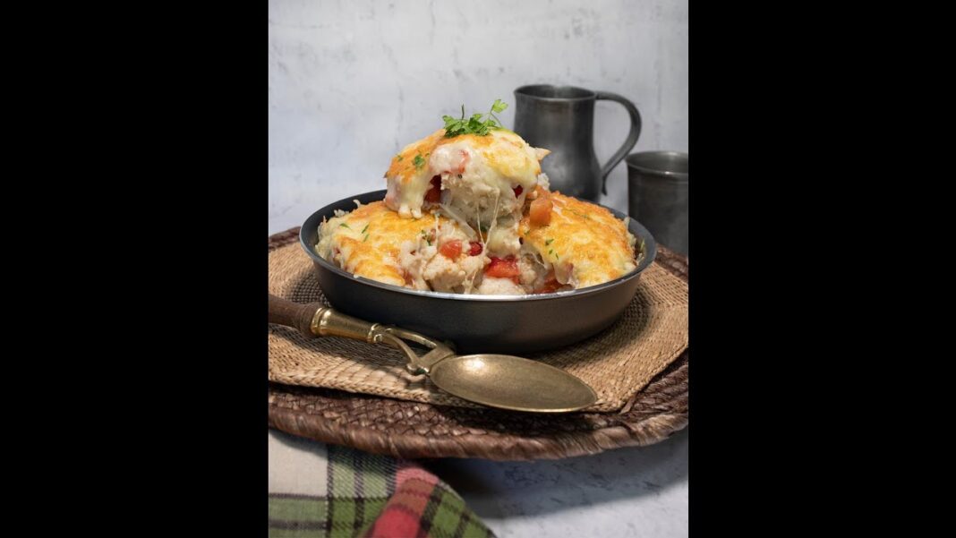 Receta Vegana De Coliflor Con Tomate Fresco Gratinada En Freidora