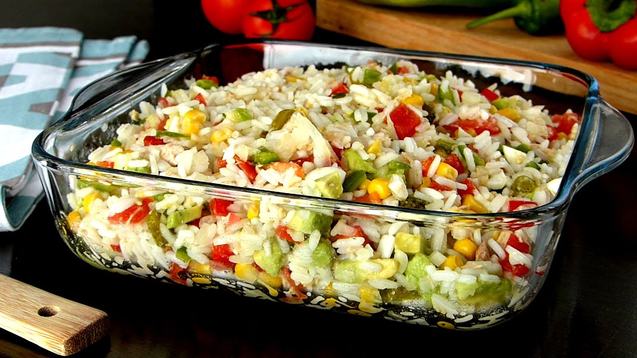 Deliciosas recetas de ensaladas de arroz