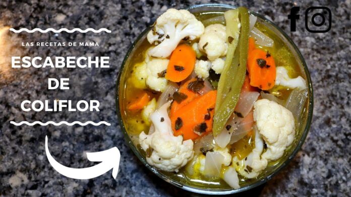 Receta Fácil de Coliflor en Escabeche